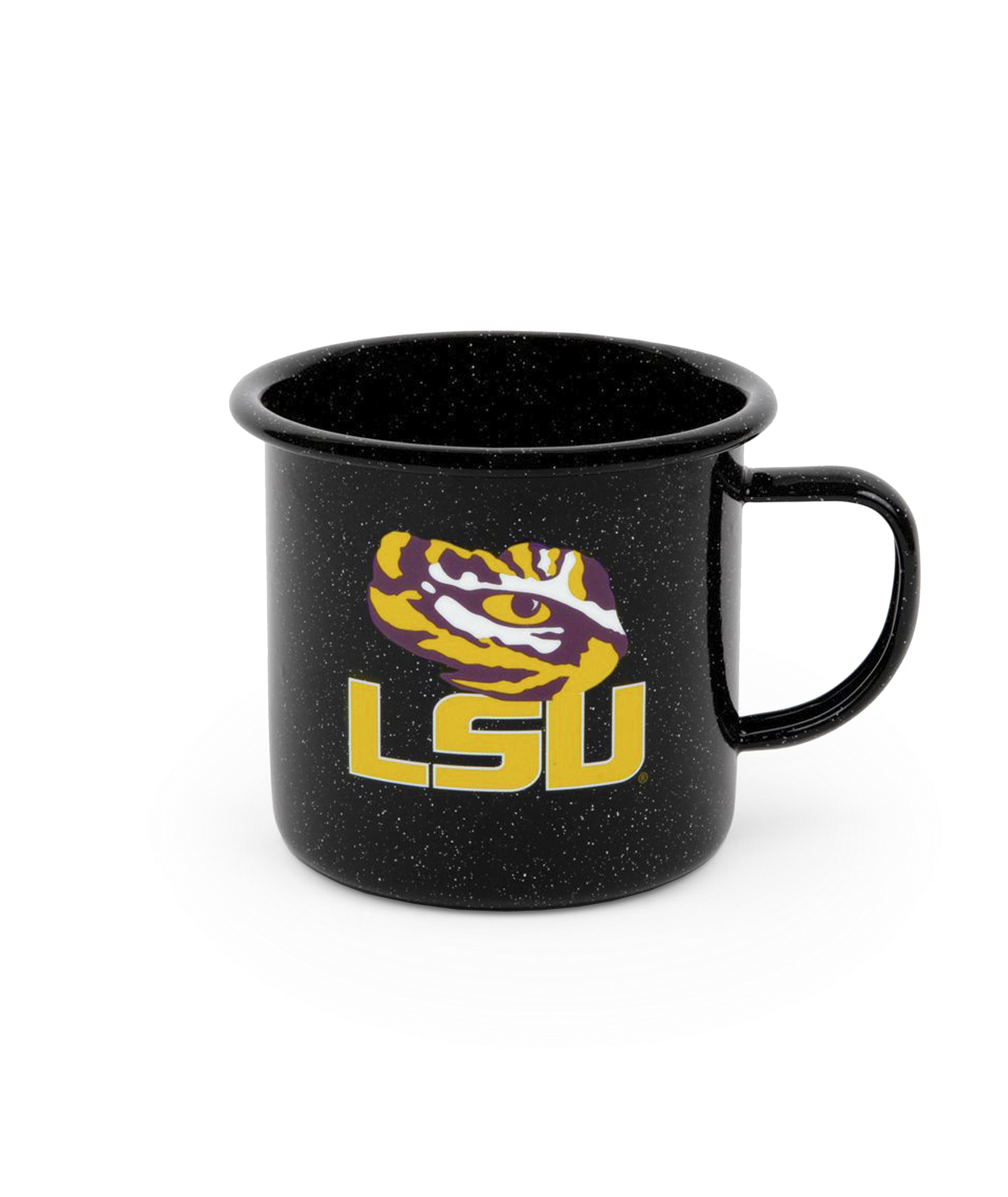 Louisiana State University LSU Tigers 16 oz Large Mug Crow Canyon Home Enamelware
