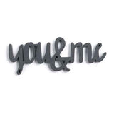 You & Me Magnetic Word