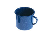 Blue Graniteware Mug Cup, 24 oz., Set of 4