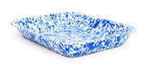 Crow Canyon Large Roasting Pan, Blue Marble