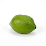Artificial Fake Green Lime, 3.25" long and 2" round, Box of 6