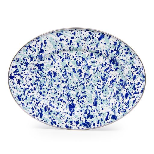 Ocean Swirl Oval Platter