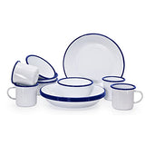 12-piece Dinnerware Gift Set (Blue Rim)