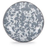 Appetizer Plate Gift Set, Gray Swirl, Set of 4