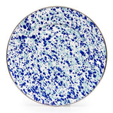 Charger Plates, 12.5", Ocean Swirl Enamelware