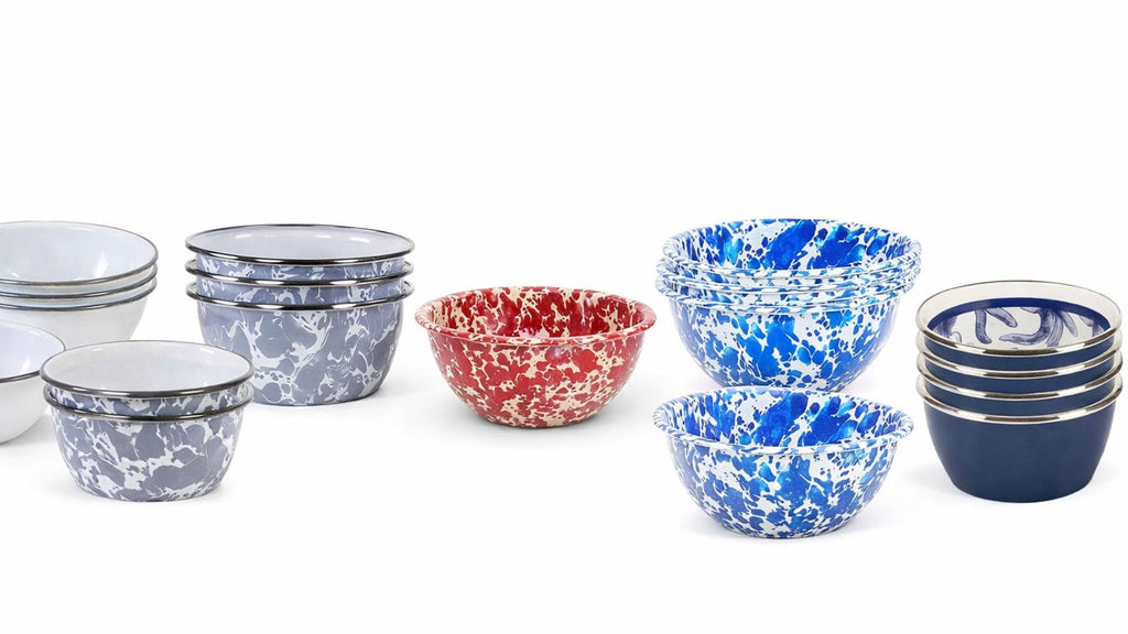 Enamel Salad Bowls for Outdoor Dining: Lightweight & Durable Picks