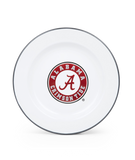 University of Alabama UA Crimson Tide Dinner Plate Crow Canyon Home Enamelware