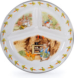 Peter Rabbit Enamel Divided Child Dinner Plate