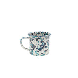 Blue Tides Enamelware Mug, 12 oz., Set of 4
