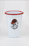 University of Georgia Bulldogs 14 oz Tumbler Crow Canyon Home Enamelware