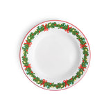 Crow Canyon Helmsie Christmas Tree Dinner Plates, Set of 4