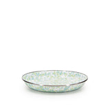 Golden Rabbit Jardin Swirl Enamel Pasta Plate, Set of 4