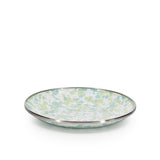 Golden Rabbit Enamel Appetizer Plates, Jardin Swirl, Set of 4