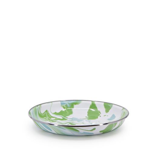 Modern Monet Swirl Pasta Plate, 10", Set of 4