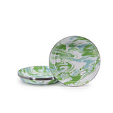 Modern Monet Swirl Pasta Plate, 10", Set of 4