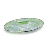 Modern Monet Swirl Oval Platter