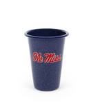 University of Mississippi Ole Miss Rebels 14 oz Tumbler Crow Canyon Home Enamelware