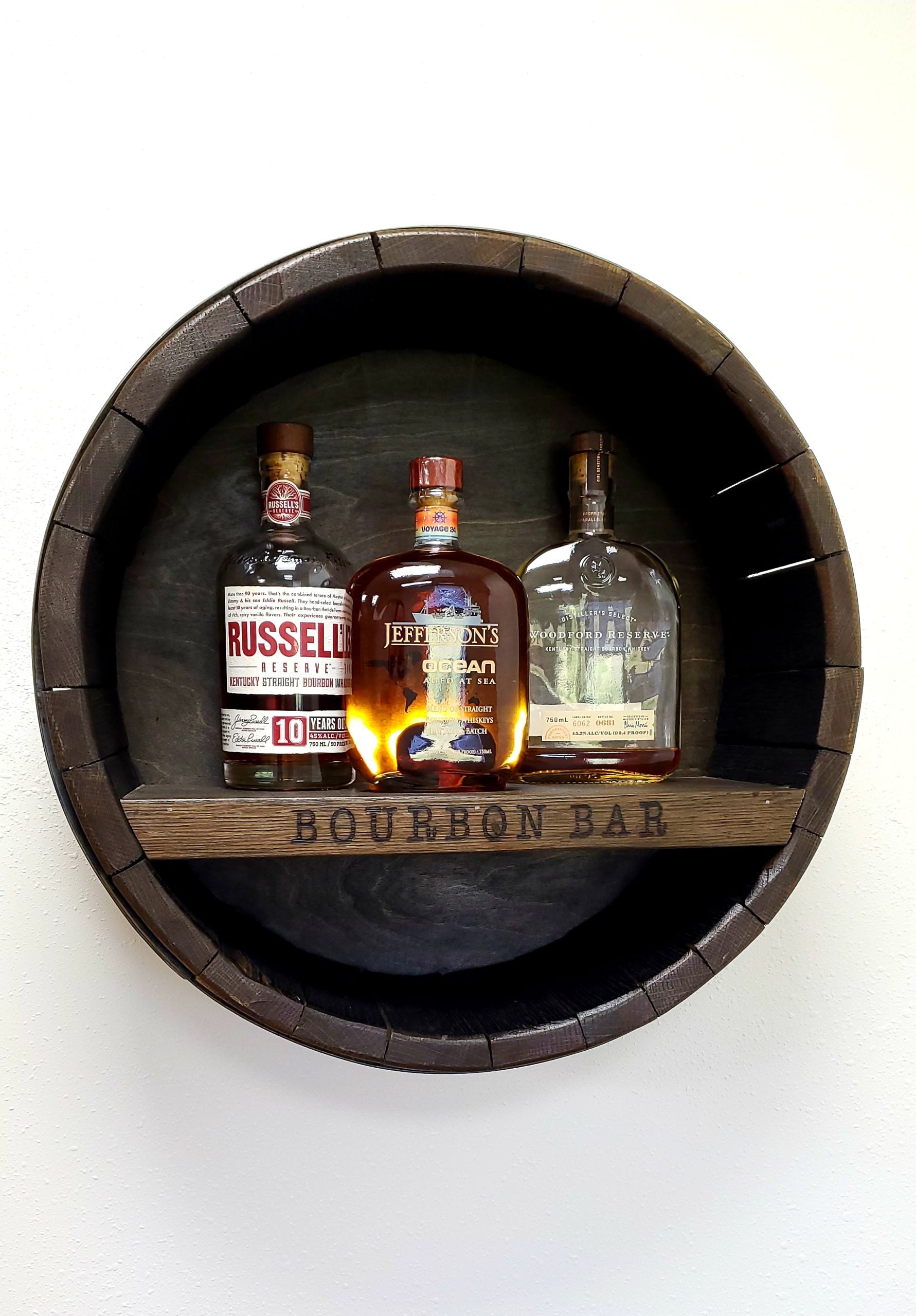 Bourbon Whiskey Shelf