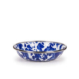 Tasting Dish, 4.25", Cobalt Blue Swirl Enamelware, Set of 6