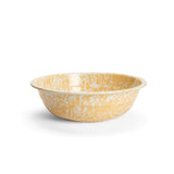 Crow Canyon Basin, 12", Yellow Marble Splatter