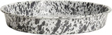 Crow Canyon Cocktail Tray or Deep Pizza Pan, 12.25", Grey Splatter