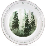 Forest Trees 20" Enamelware Serving Tray
