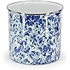 Utensil Holder, Ocean Swirl