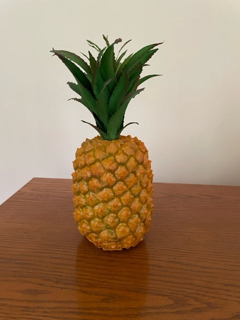 faux pineapple plant Artificial Fake Pineapple 11" Realistic Life Size