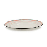 Golden Rabbit Enamel Oval Platter, Sierra Sevilla