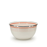 Golden Rabbit Enamel Salad Serving Bowl, Sierra Sevilla