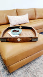Medium Square Serving Tray Set made from Reclaimed Wine Barrels