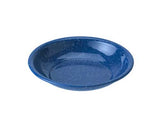 Blue Graniteware Low Profile Pasta Plate, Set of 4