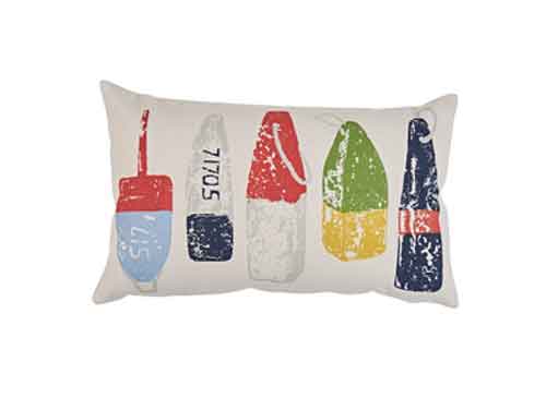Buoy Print Pillow Cover 26" X 16"