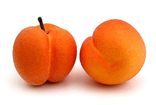 Love Fruit, Apricot. 1.25" & 1.5", Bag of 24