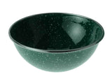 Green Graniteware Soup Bowl, 6