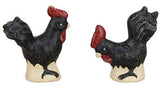 Hen Pecked Collection Rooster Salt & Pepper Shaker Set