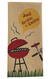 Just Grillin' and Chillin' Outdoor Grill Dish Towel