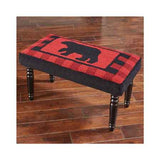 Buffalo Check Bear Hooked Bench