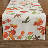 Falling Leaves 72" Fall Table Runner