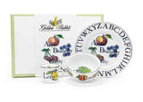 Alphabet Enamelware 3 Piece Child Dinner Set with Gift Box