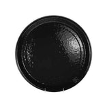 Solid Black 20" Enamelware Serving Tray