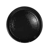 Solid Black 15.5" Enamelware Serving Tray