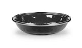 Tasting Dish, 4.25", Solid Black Enamelware, Set of 6