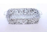 Crow Canyon Lasagna Pan Enamelware, Gray Marble