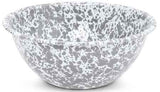 Crow Canyon  Serving Bowl 2 qt. Grey Marble Enamelware, Set of 4