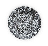 Crow Canyon Dinner Plates, 10.25", Black Marble, Set of 4