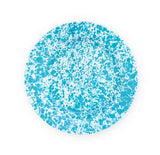 Crow Canyon Dinner Plates, 10.25", Turquoise Marble, Set of 4
