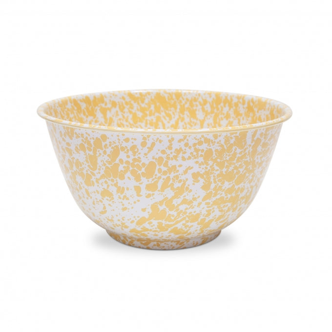 Serving Bowl, 5 qt., Yellow Marble