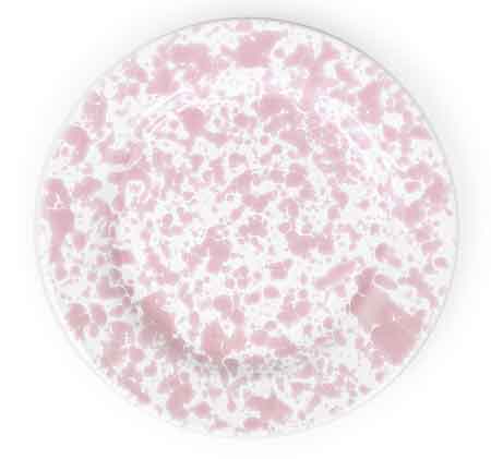 Sandwich or Salad Plate 8.5", Pink Marble, Set of 4