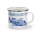 Fish Camp Enamelware Grande Mug, 24 oz., Set of 4